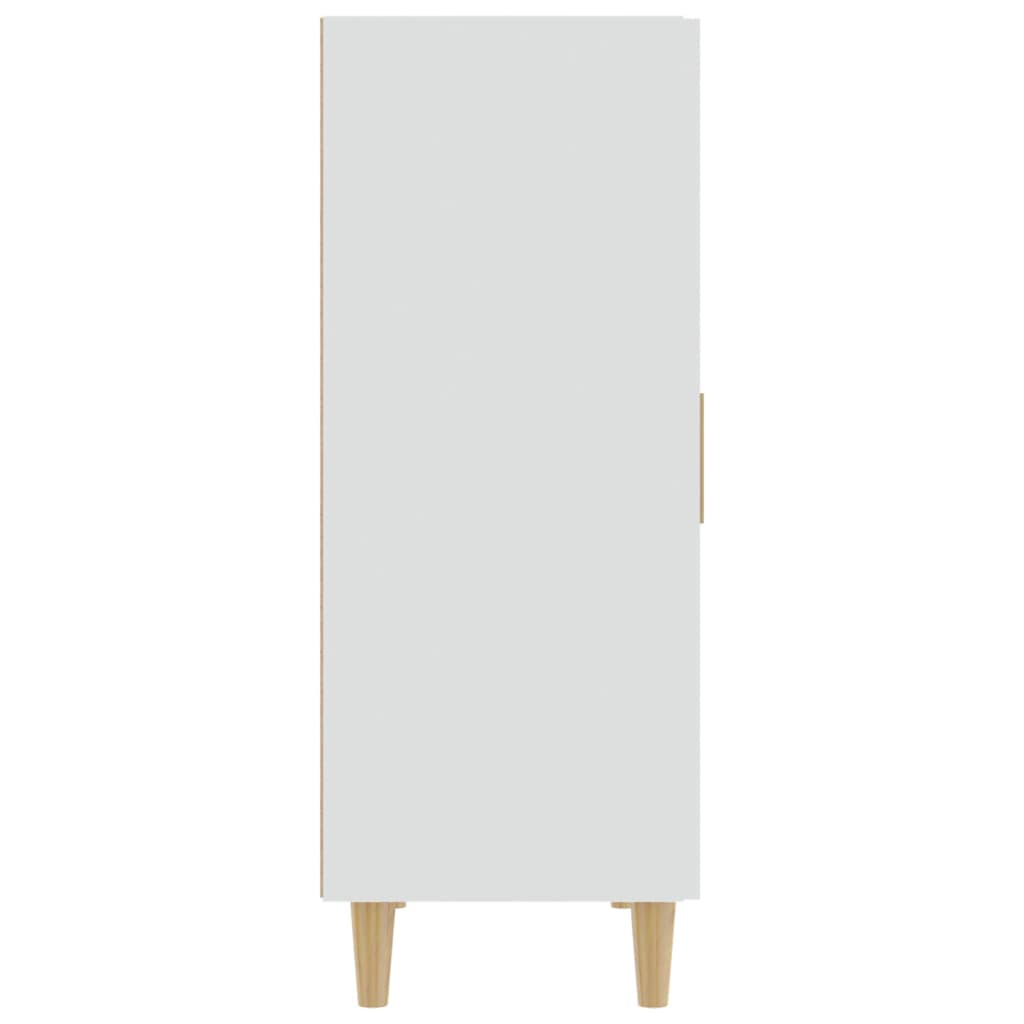 Komoda bijela 70x34x90 cm od konstruiranog drva