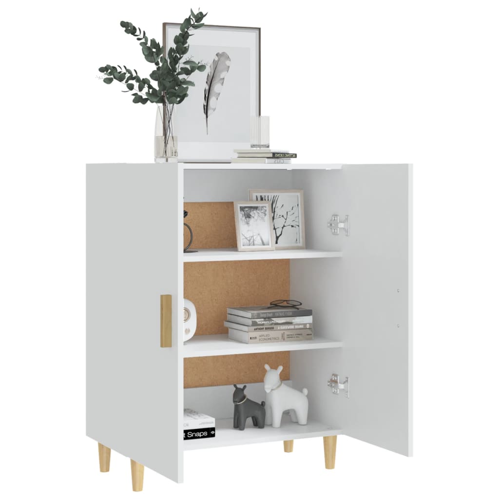 Komoda bijela 70x34x90 cm od konstruiranog drva