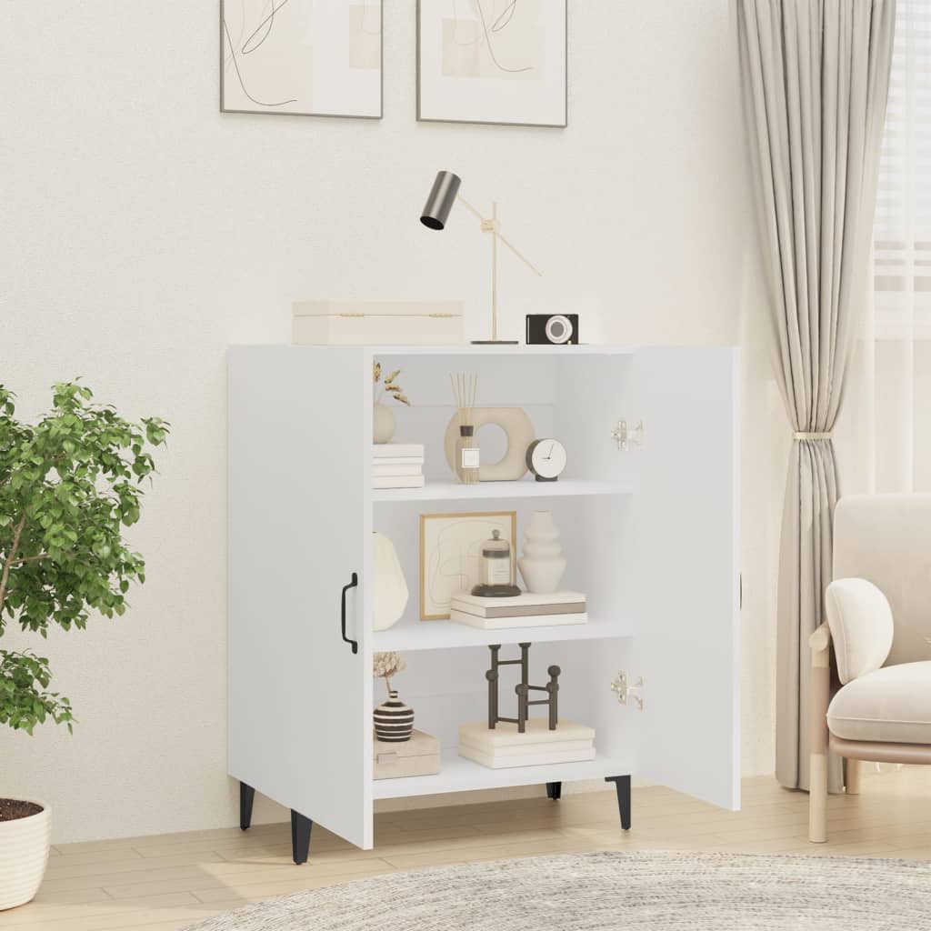 Komoda bijela 70x34x90 cm od konstruiranog drva
