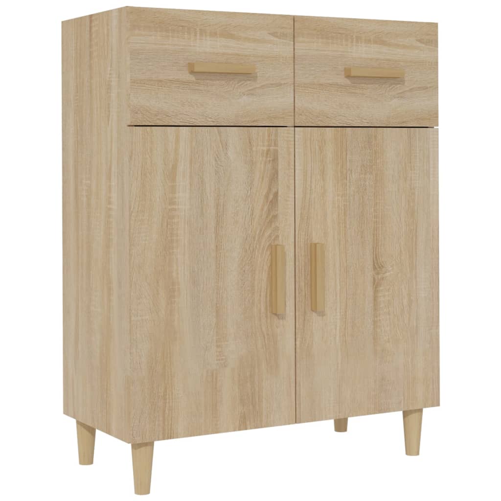 Komoda boja hrasta sonome 69,5x34x89 cm od konstruiranog drva
