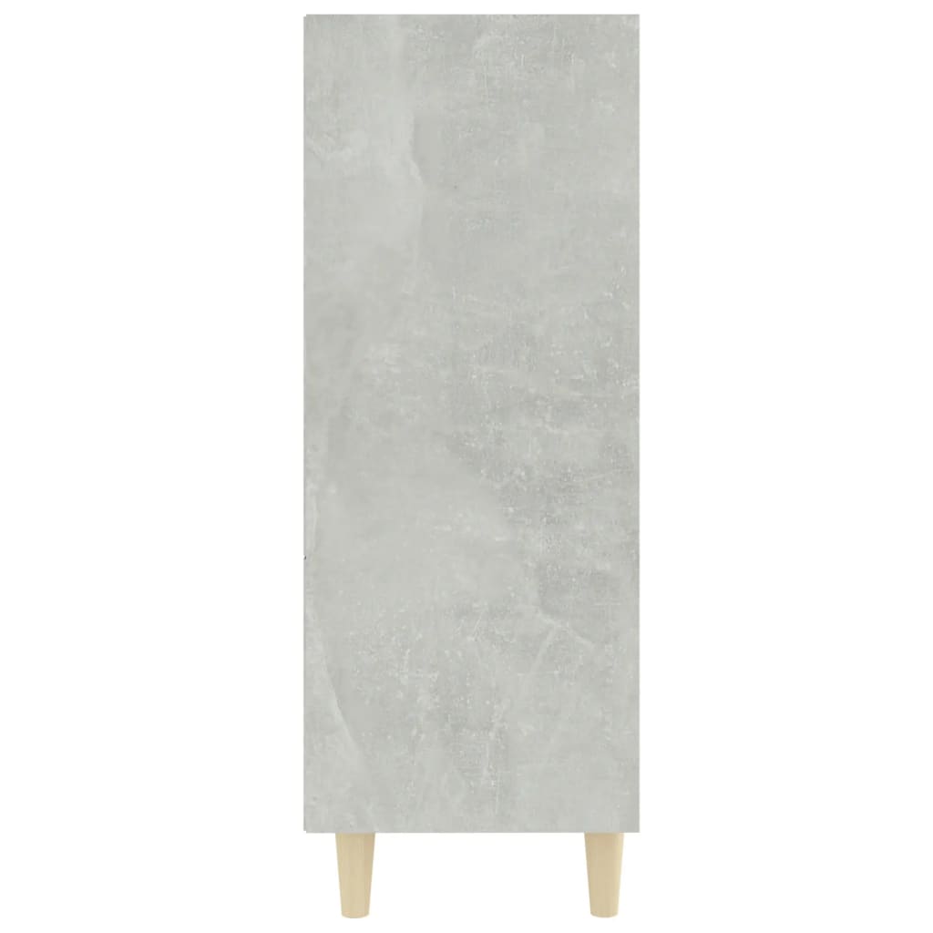 Komoda siva boja betona 69,5x32,5x90 cm od konstruiranog drva