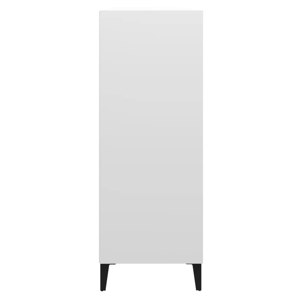 Komoda bijela 69,5x32,5x90 cm od konstruiranog drva