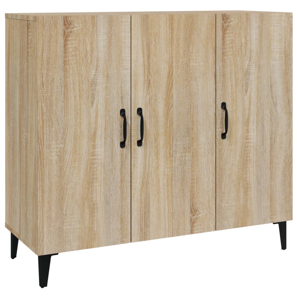 Komoda boja hrasta sonome 90x34x80 cm od konstruiranog drva