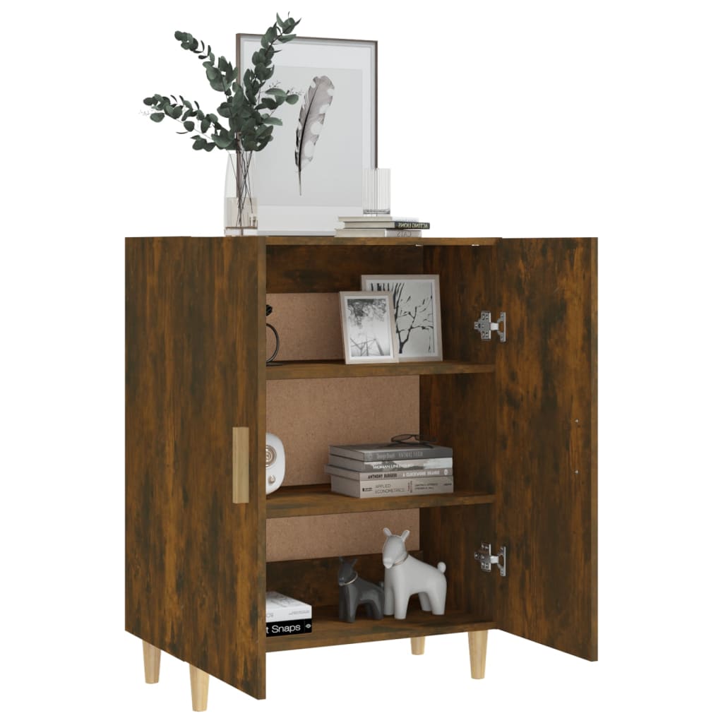 Komoda boja dimljenog hrasta 70x34x90 cm od konstruiranog drva