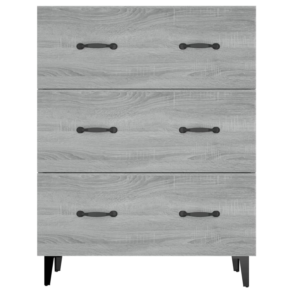Komoda boja hrasta sonome 69,5 x 34 x 90 cm konstruirano drvo