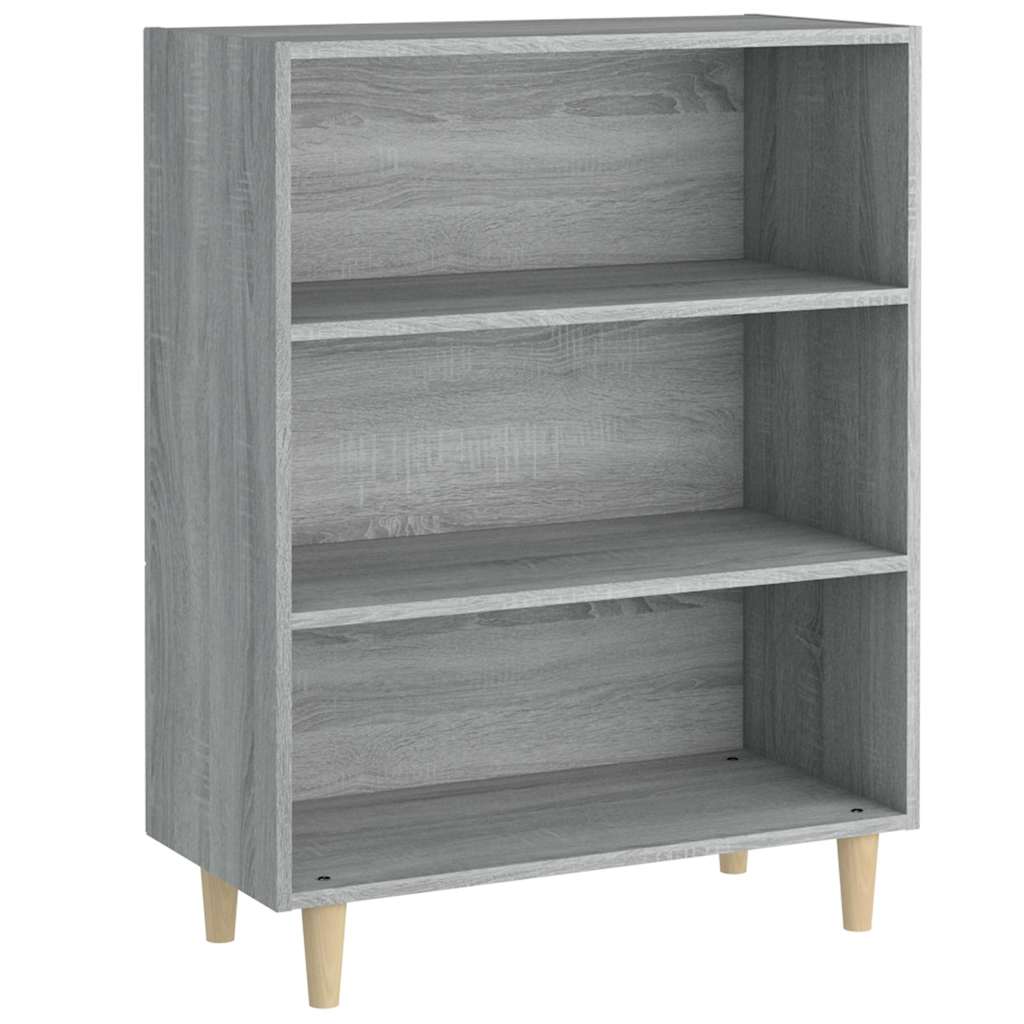 Komoda boja hrasta sonome 69,5 x 32,5 x 90 cm konstruirano drvo Siva