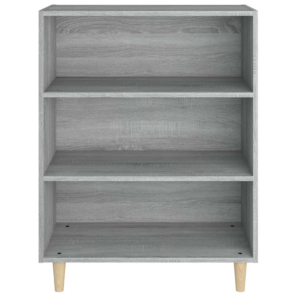 Komoda boja hrasta sonome 69,5 x 32,5 x 90 cm konstruirano drvo Siva