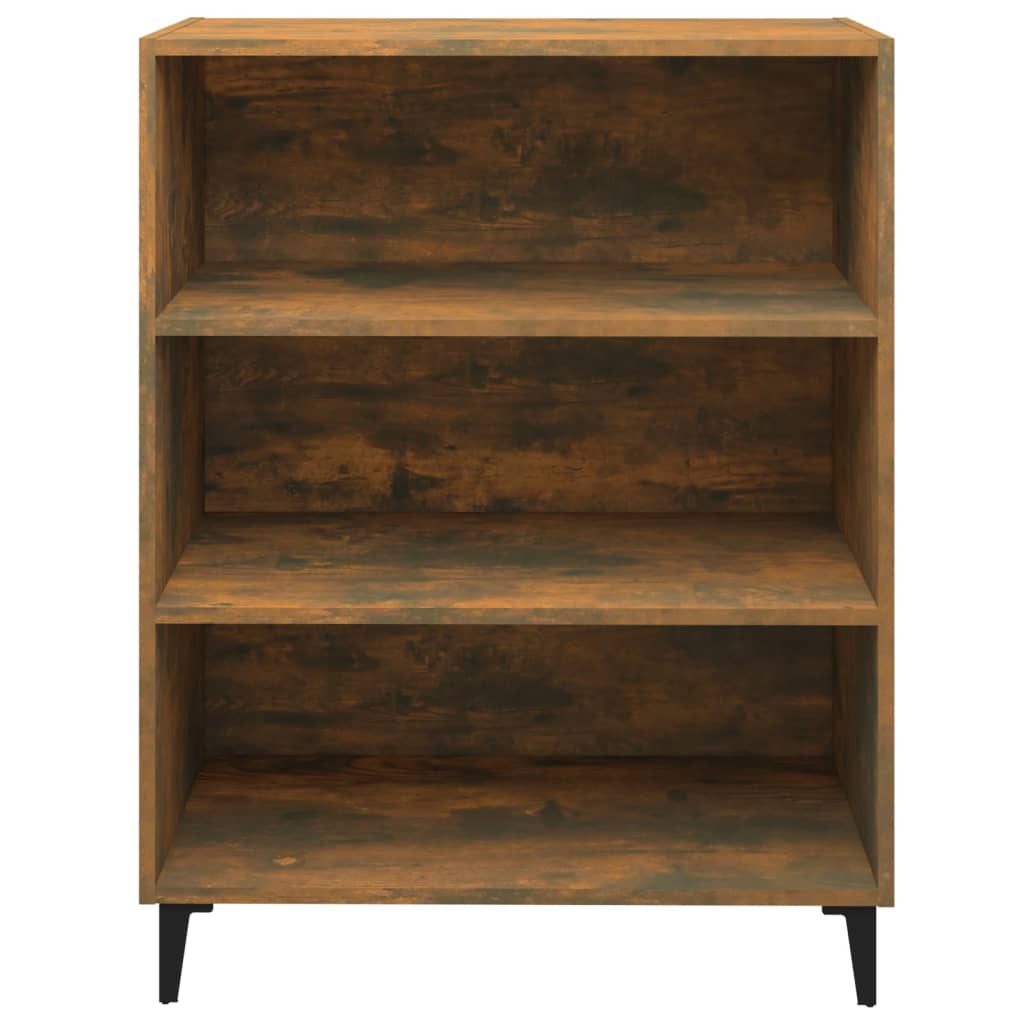 Komoda boja dimljenog hrasta 69,5x32,5x90 cm konstruirano drvo