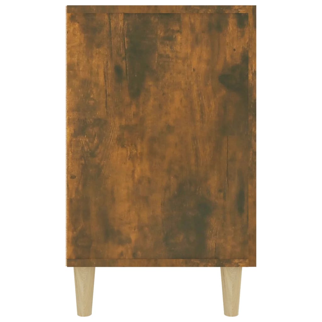 Komoda boja dimljenog hrasta 100 x 36 x 60 cm konstruirano drvo