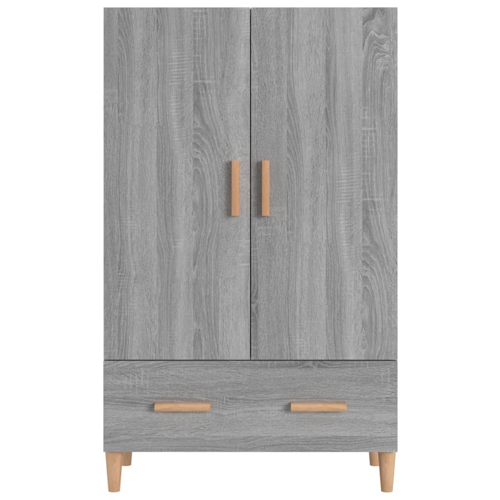 Visoka komoda boja hrasta sonome 70x31x115 cm konstruirano drvo