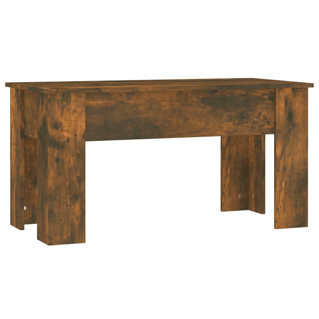 Stolić za kavu boja hrasta 101x49x52 cm konstruirano drvo