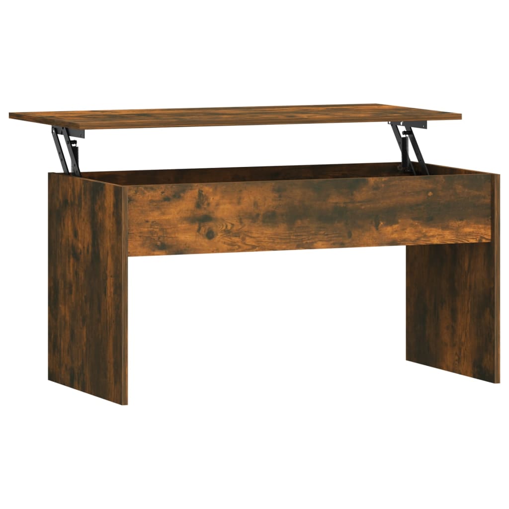 Stolić za kavu boja hrasta 102x50,5x52,5 cm konstruirano drvo