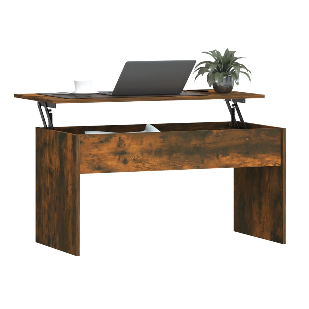 Stolić za kavu boja hrasta 102x50,5x52,5 cm konstruirano drvo