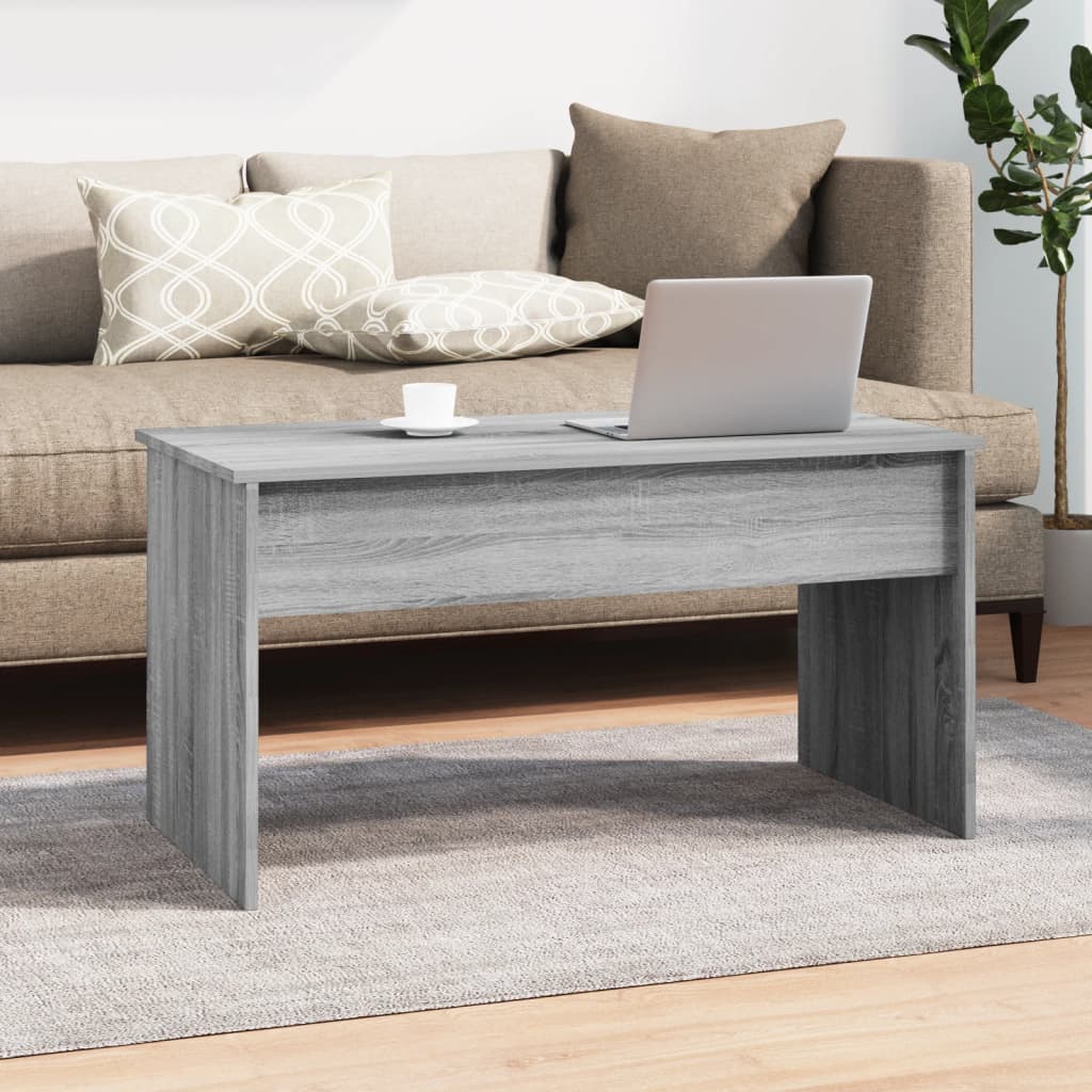 Stolić za kavu boja hrasta 102x50,5x52,5 cm konstruirano drvo