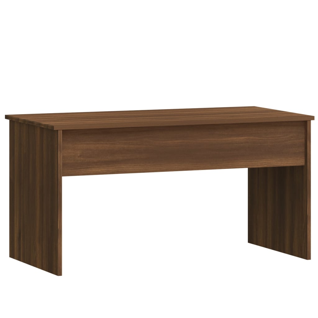 Stolić za kavu Smeđa hrasta 102x50,5x52,5 cm konstruirano drvo