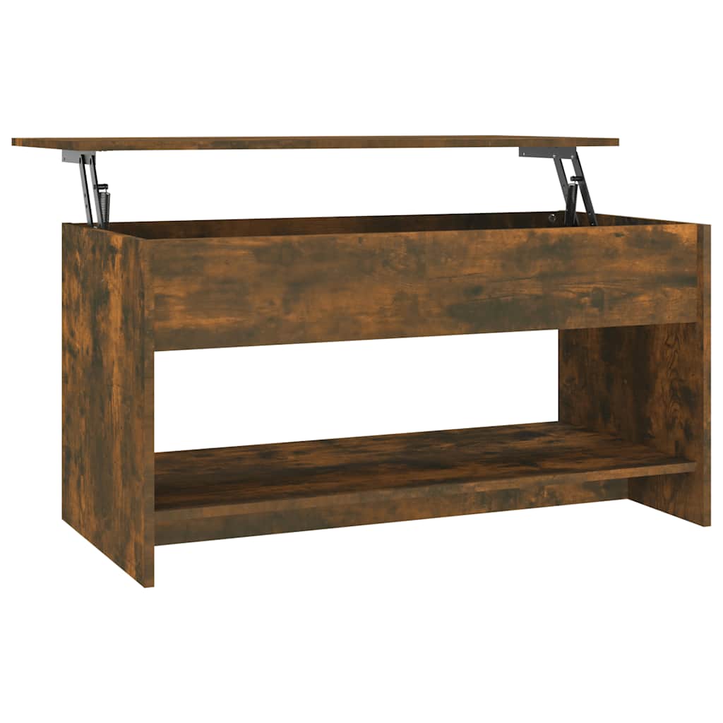Stolić za kavu boja hrasta 102x50x52,5 cm konstruirano drvo