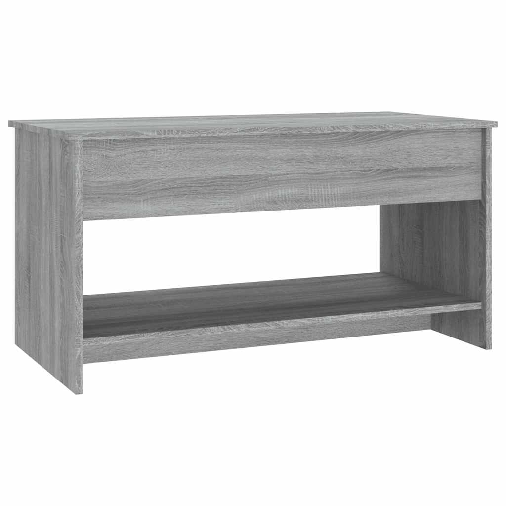 Stolić za kavu boja hrasta 102x50x52,5 cm konstruirano drvo