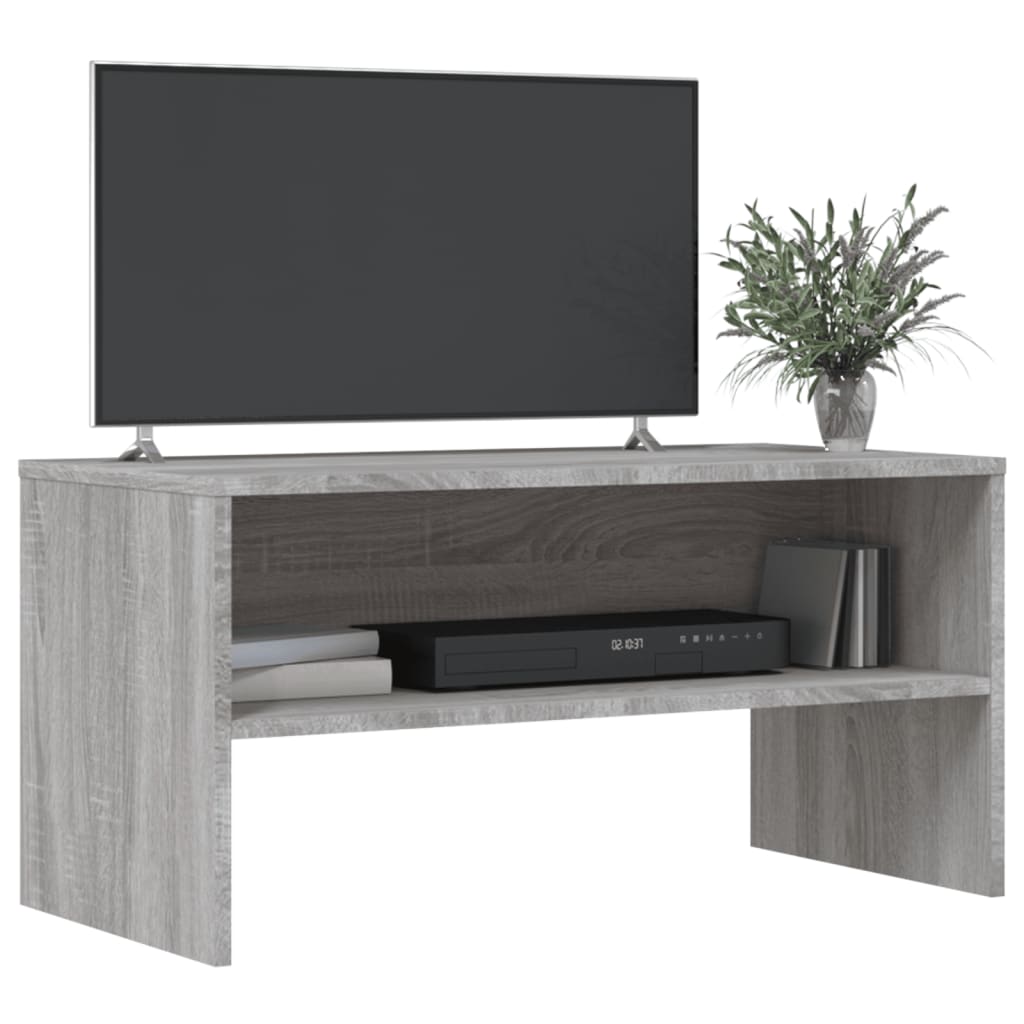 TV ormarić siva boja hrasta 80x40x40 cm od konstruiranog drva