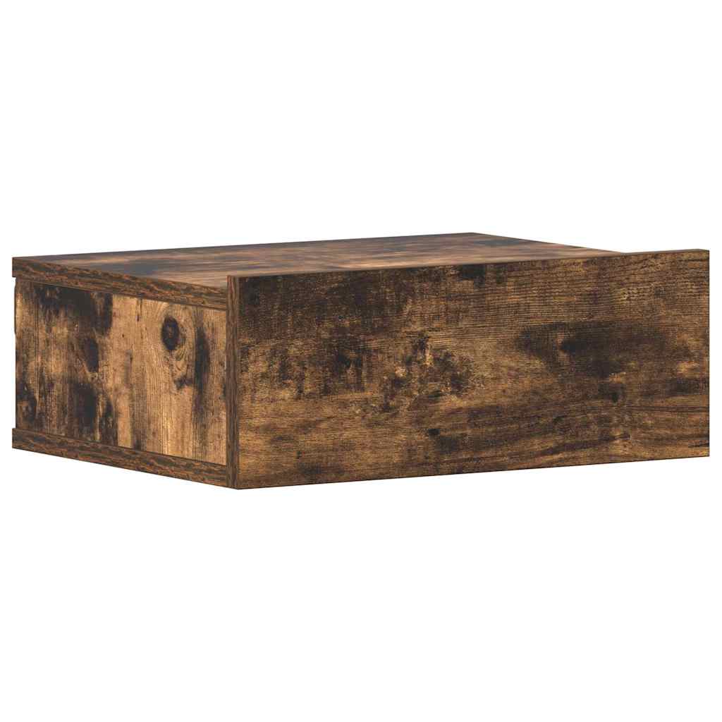 Viseći noćni ormarići 2 kom boja hrasta 40 x 30 x 15 cm drveni