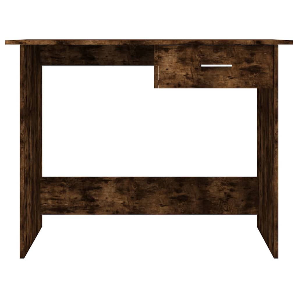 Radni stol boja dimljenog hrasta 100x50x76 cm konstruirano drvo