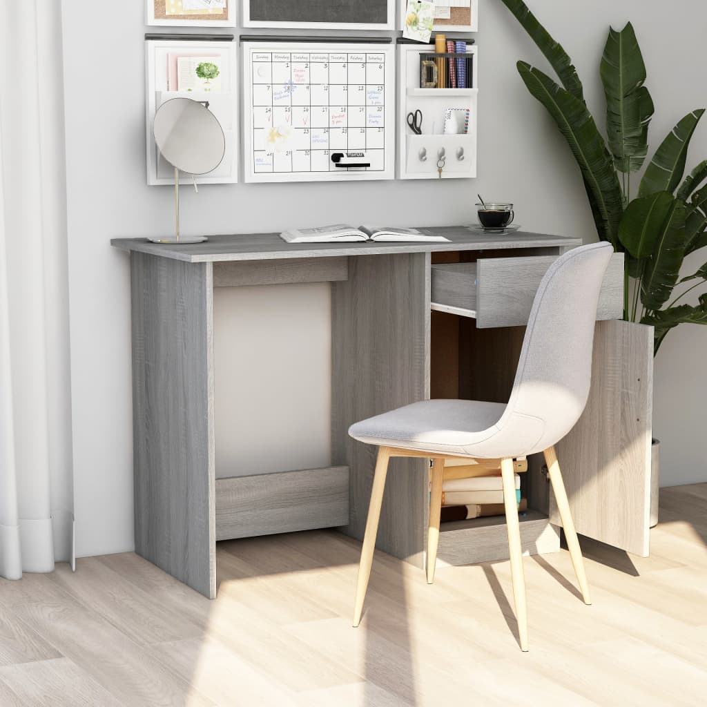 Radni stol boja hrasta sonome 100x50x76 cm konstruirano drvo