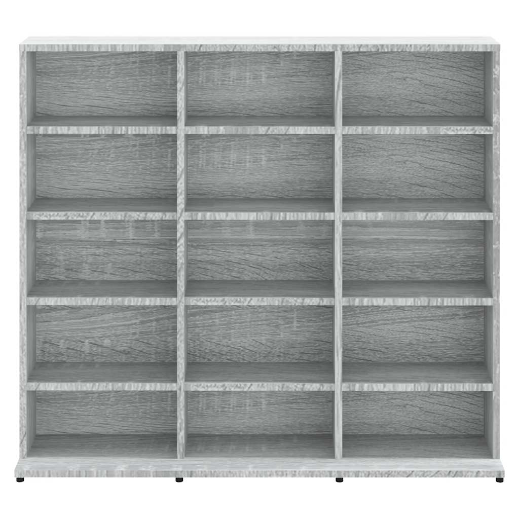 Ormarić za CD-ove boja hrasta 100x23x89,5 cm konstruirano drvo