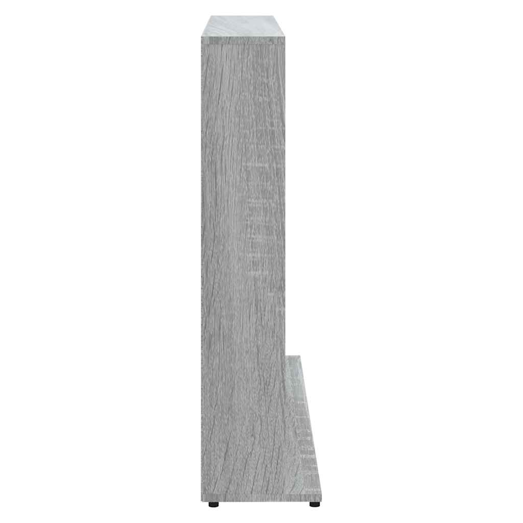 Ormarić za CD-ove boja hrasta 100x23x89,5 cm konstruirano drvo