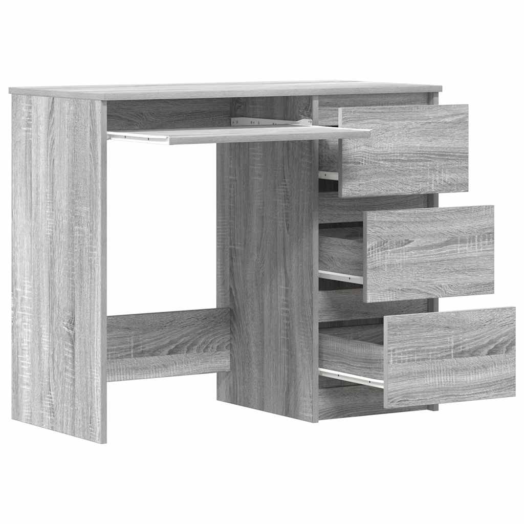 Radni stol boja hrasta sonome 90 x 45 x 76 cm konstruirano drvo