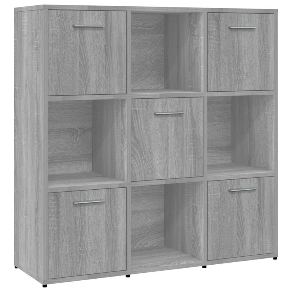 Ormarić za knjige boja hrasta 90 x 30 x 90 cm konstruirano drvo