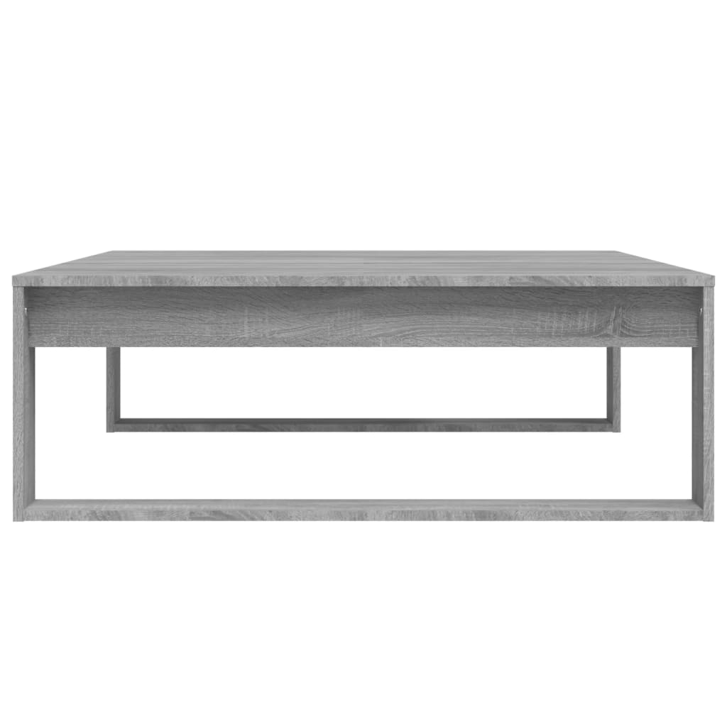 Stolić za kavu boja hrasta 100 x 100 x 35 cm konstruirano drvo