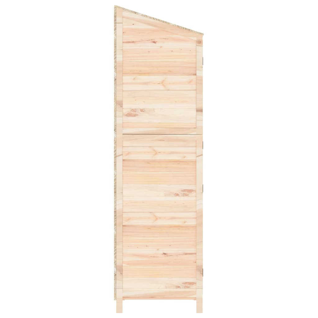 Vrtno spremište 55 x 52 x 174,5 cm od masivne jelovine