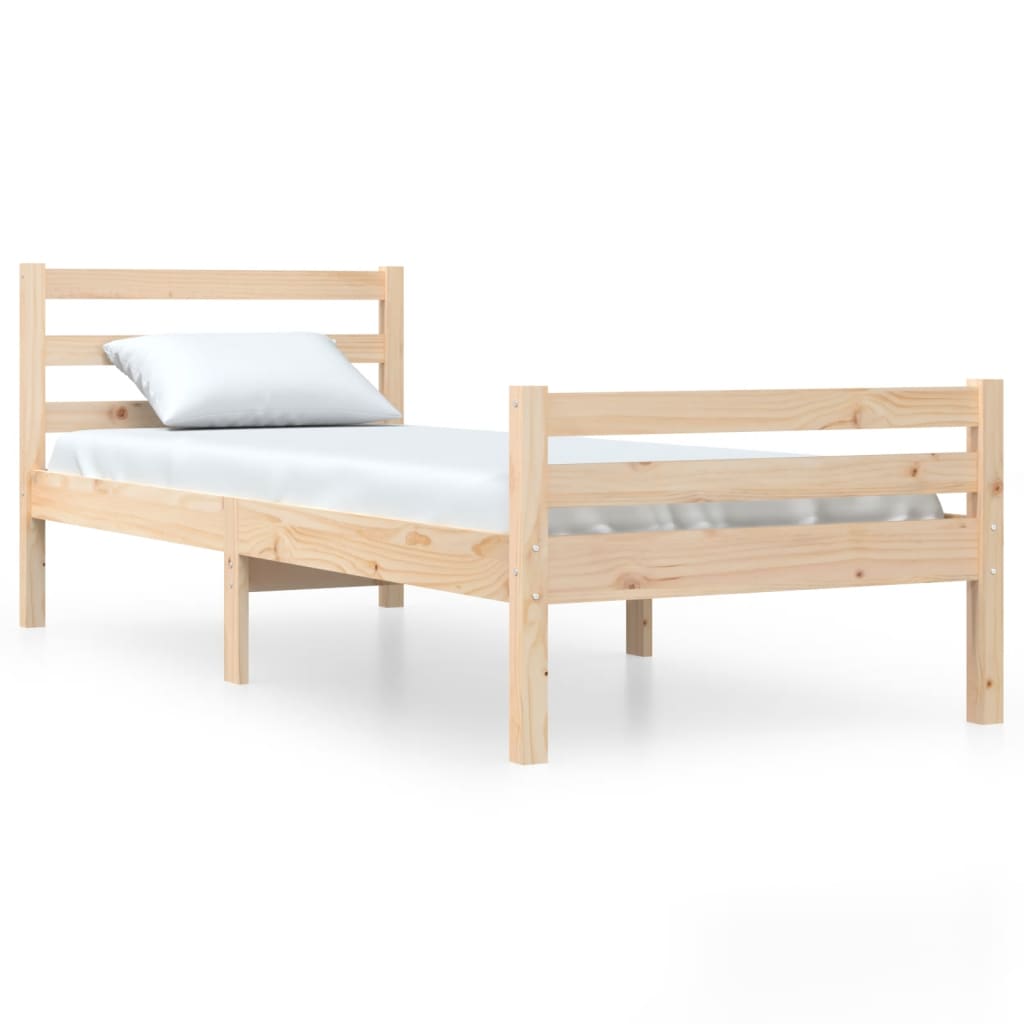 Okvir za krevet od masivnog drva 100 x 200 cm