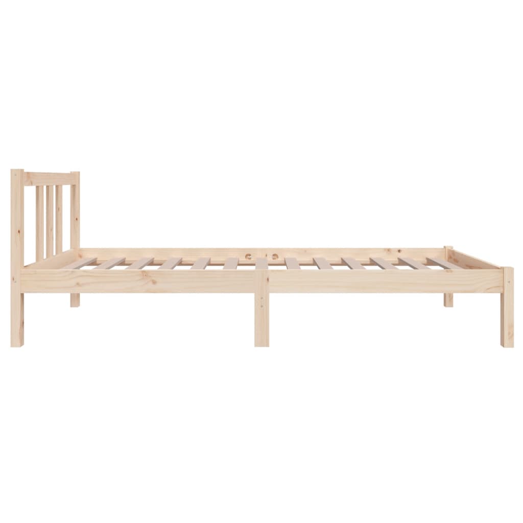 Okvir za krevet od masivnog drva 75 x 190 cm jednokrevetni