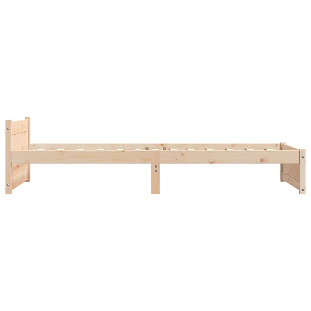 Okvir za krevet od masivnog drva 90 x 200 cm