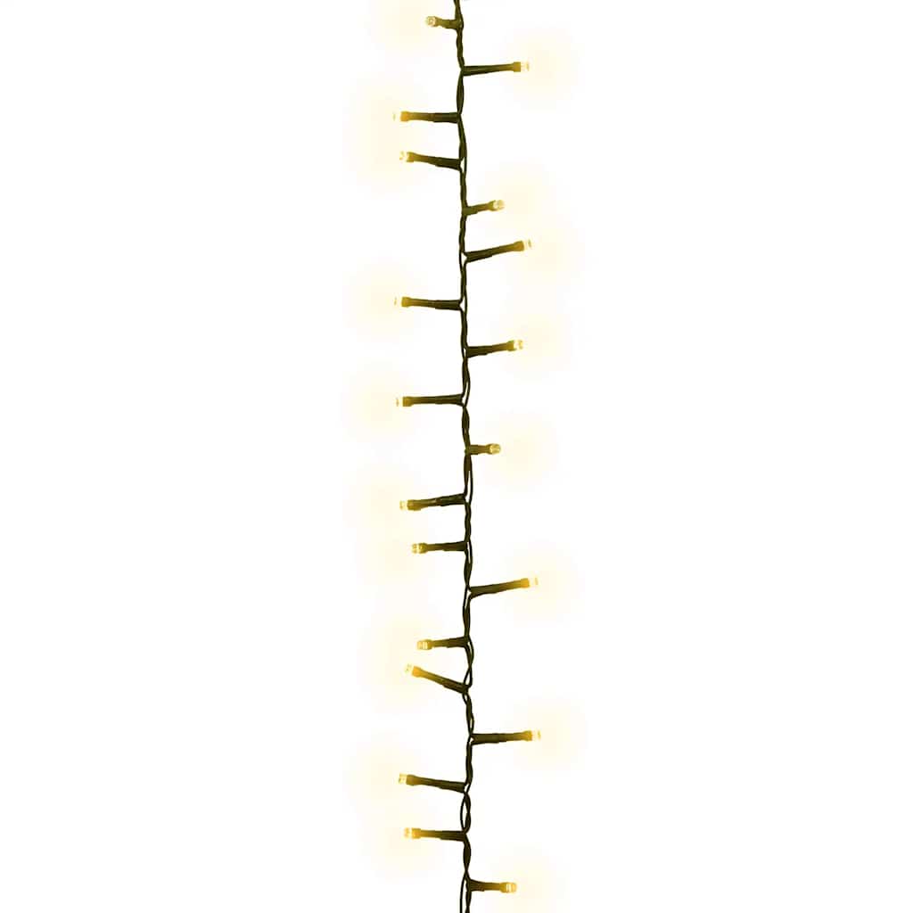 LED traka s 1000 LED žarulja topla bijela 25 m PVC