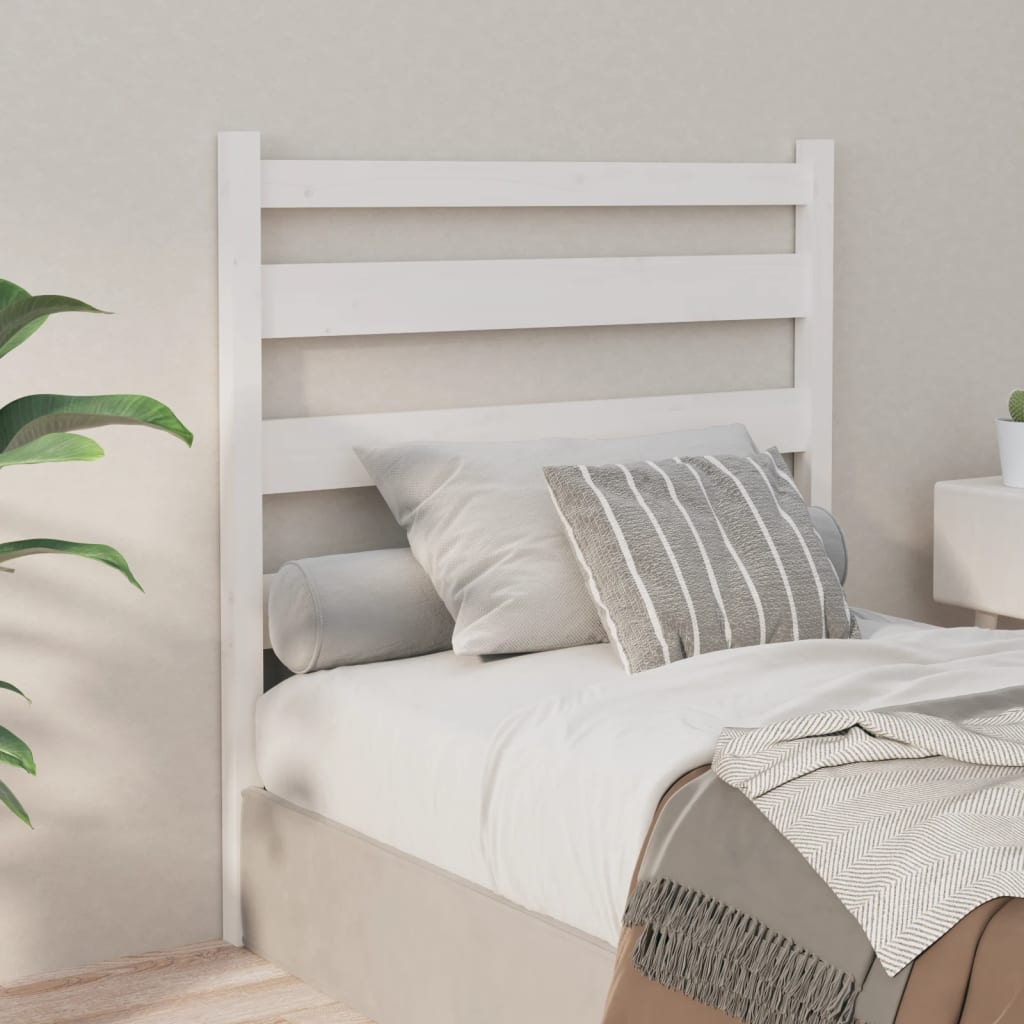 Uzglavlje za krevet 81 x 4 x 100 cm masivna borovina