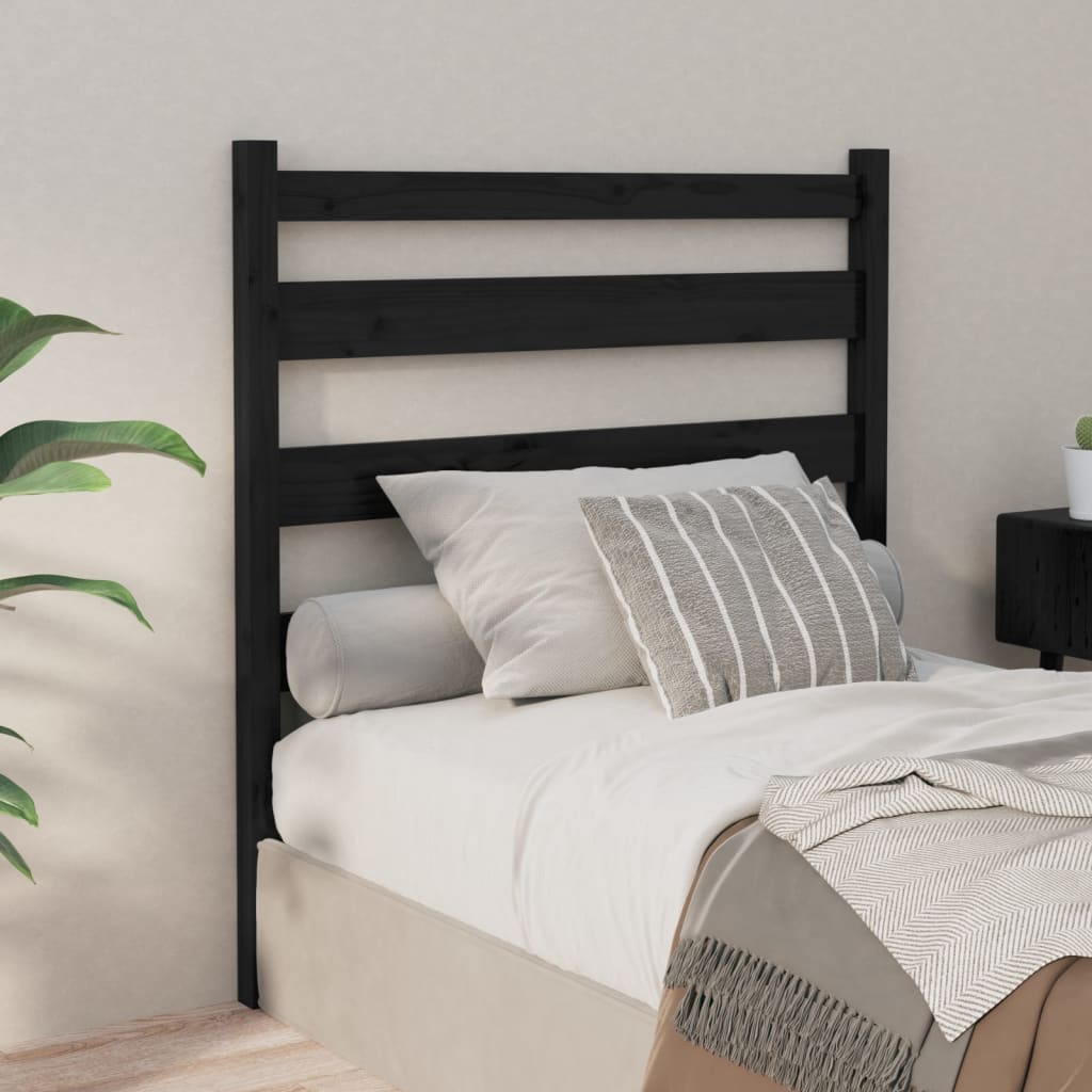 Uzglavlje za krevet 81 x 4 x 100 cm masivna borovina