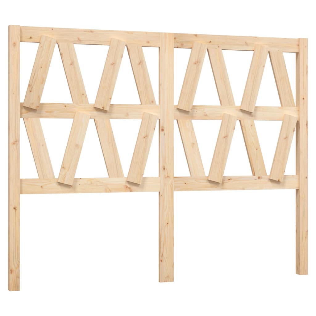 Uzglavlje za krevet 146 x 4 x 100 cm od masivne borovine
