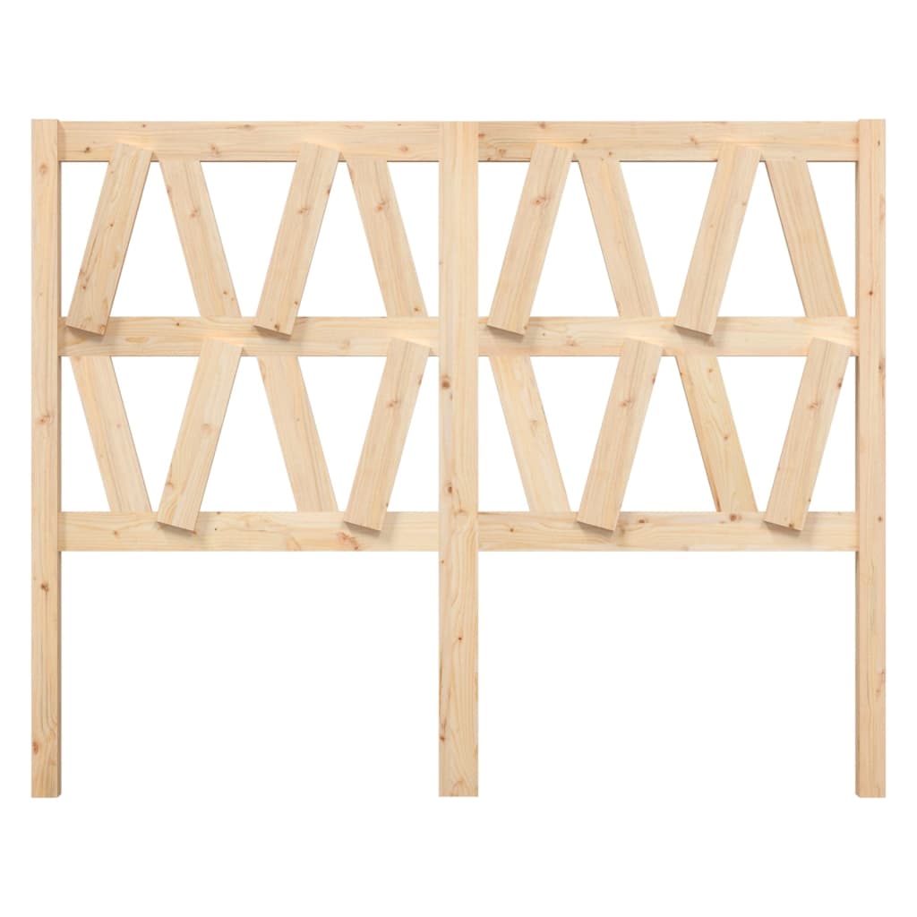 Uzglavlje za krevet 146 x 4 x 100 cm od masivne borovine