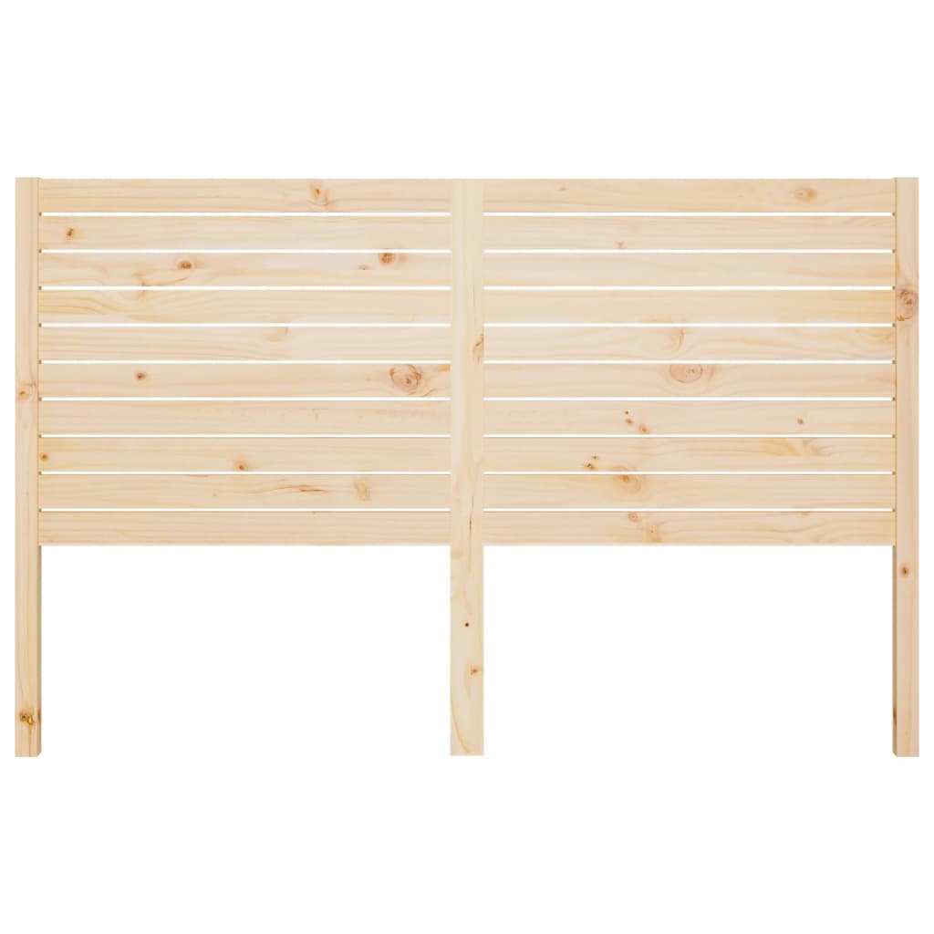 Uzglavlje za krevet 146 x 4 x 100 cm od masivne borovine