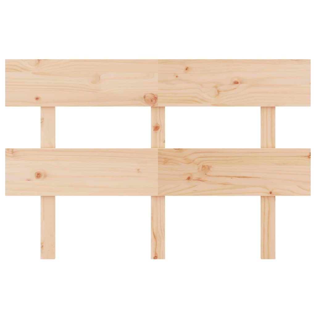 Uzglavlje za krevet 124 x 3 x 81 cm od masivne borovine