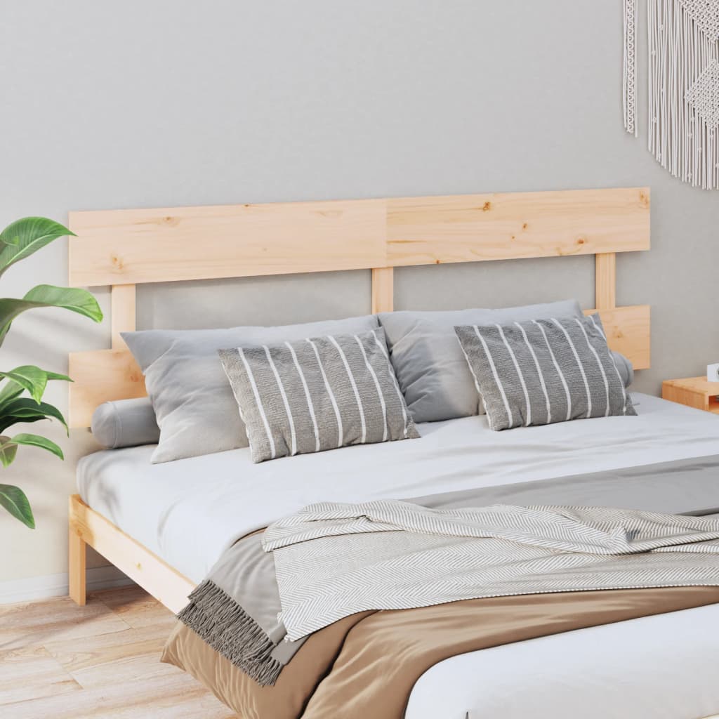 Uzglavlje za krevet 204 x 3 x 81 cm od masivne borovine