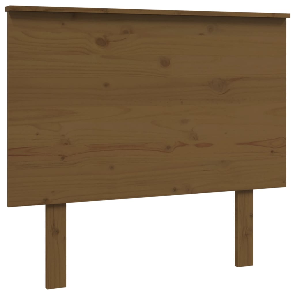 Uzglavlje za krevet boja meda 94 x 6 x 82,5 cm masivna borovina