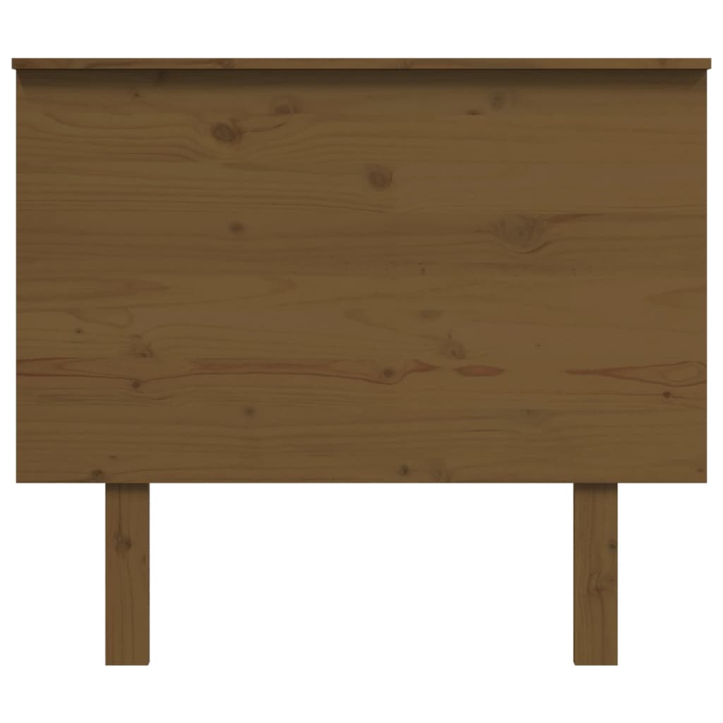 Uzglavlje za krevet boja meda 94 x 6 x 82,5 cm masivna borovina