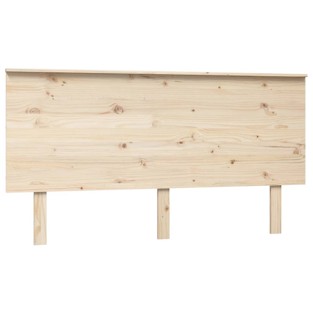 Uzglavlje za krevet 154 x 6 x 82,5 cm od masivne borovine