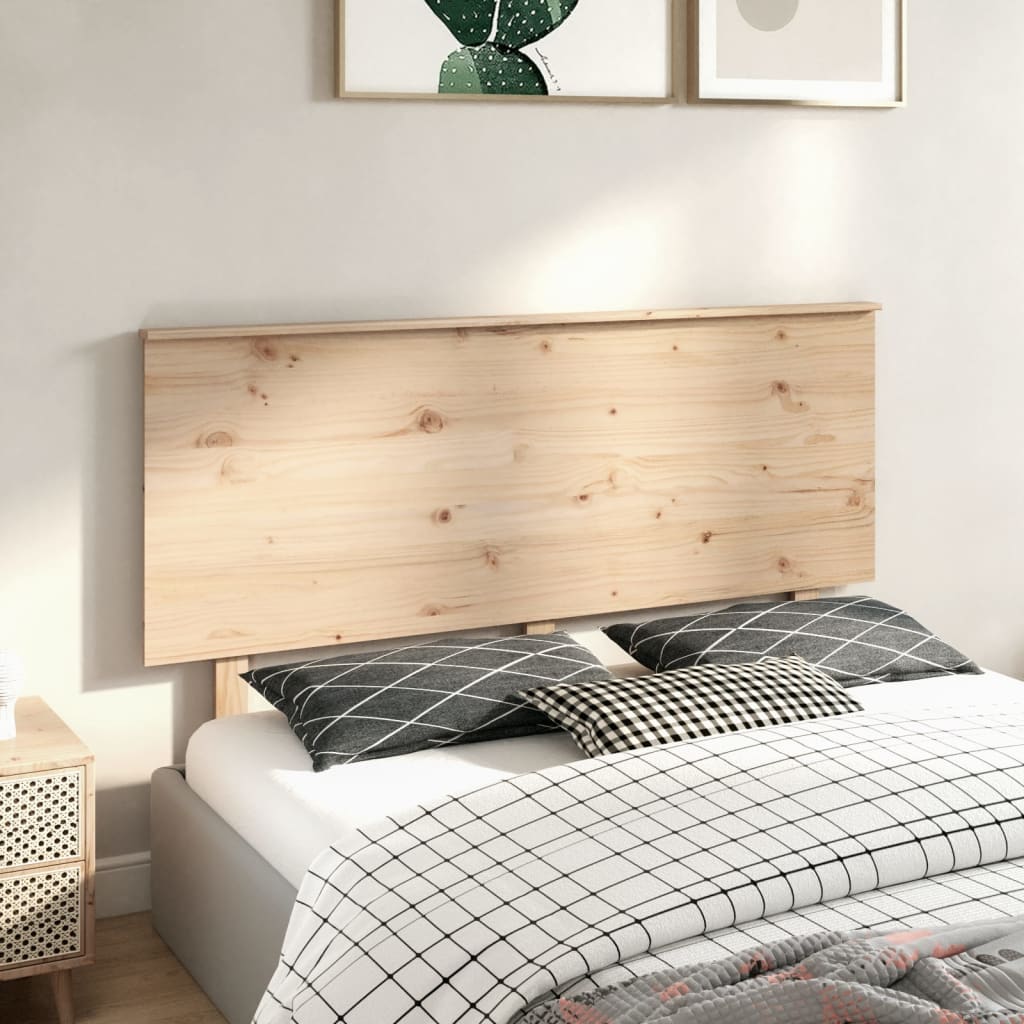 Uzglavlje za krevet 154 x 6 x 82,5 cm od masivne borovine