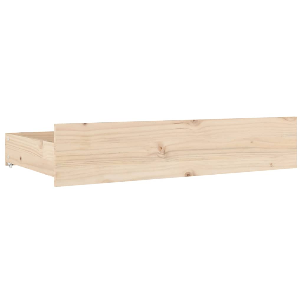 Okvir za krevet s ladicama 140 x 190 cm