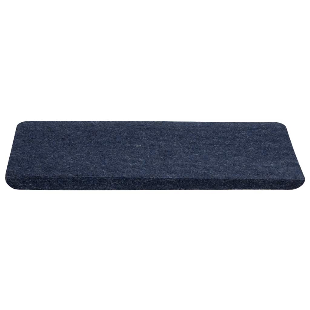Samoljepljivi otirači za stepenice 15 kom 65x24,5x3,5 cm plavi