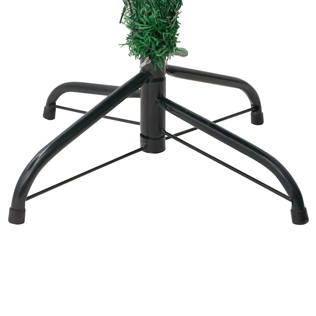 Božićni kaktus sa stalkom i LED žaruljama zeleni 180 cm PVC