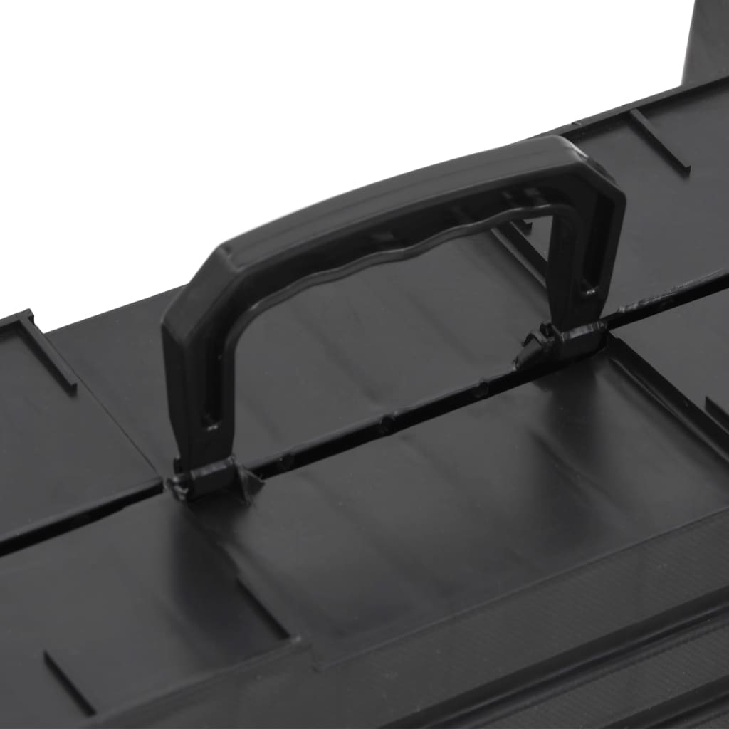 Sklopiva rampa za pse crna 153 x 40 x 12,5 cm od plastike